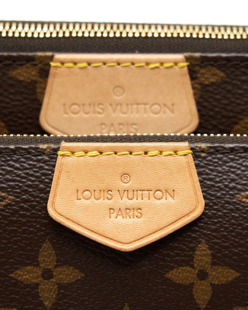 AAA Replica Louis Vuitton LV MULTI POCHETTE WITH KHAKI STRAP