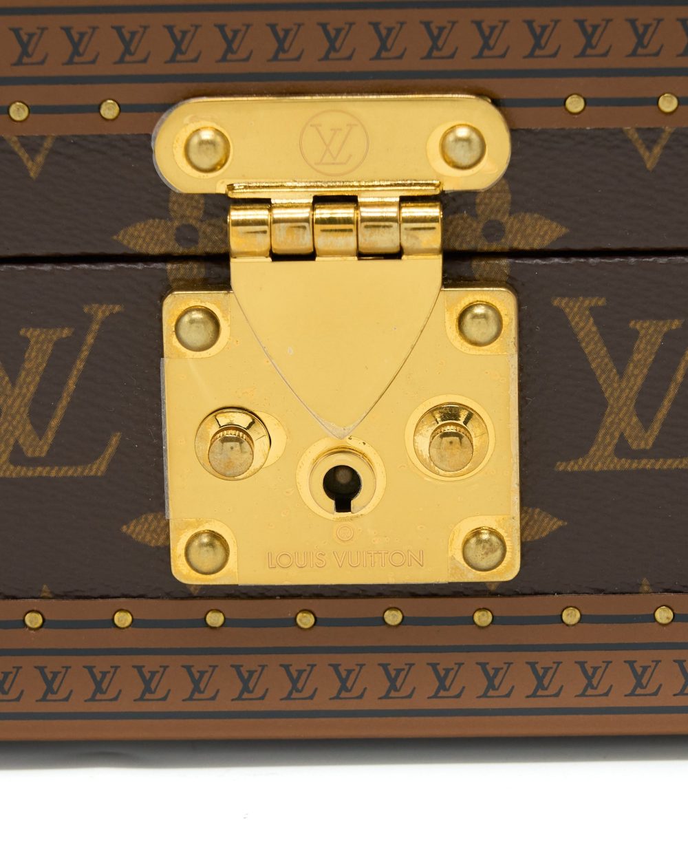 AAA Replica Louis Vuitton LV COFFRET TRESOR 20 MONOGRAM CANVAS GHW