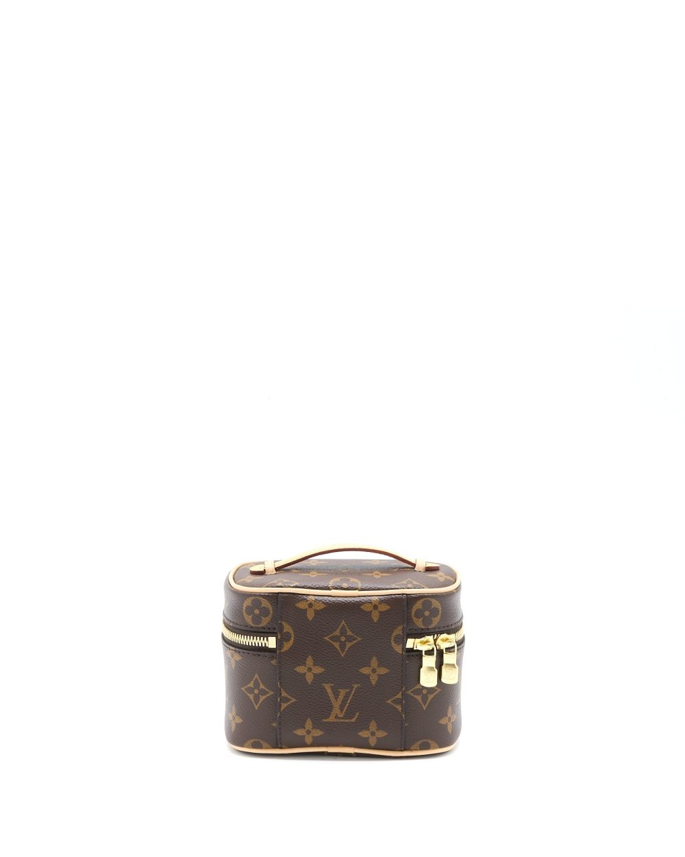 AAA Replica Louis Vuitton LV NICE NANO MONOGRAM CANVAS GHW