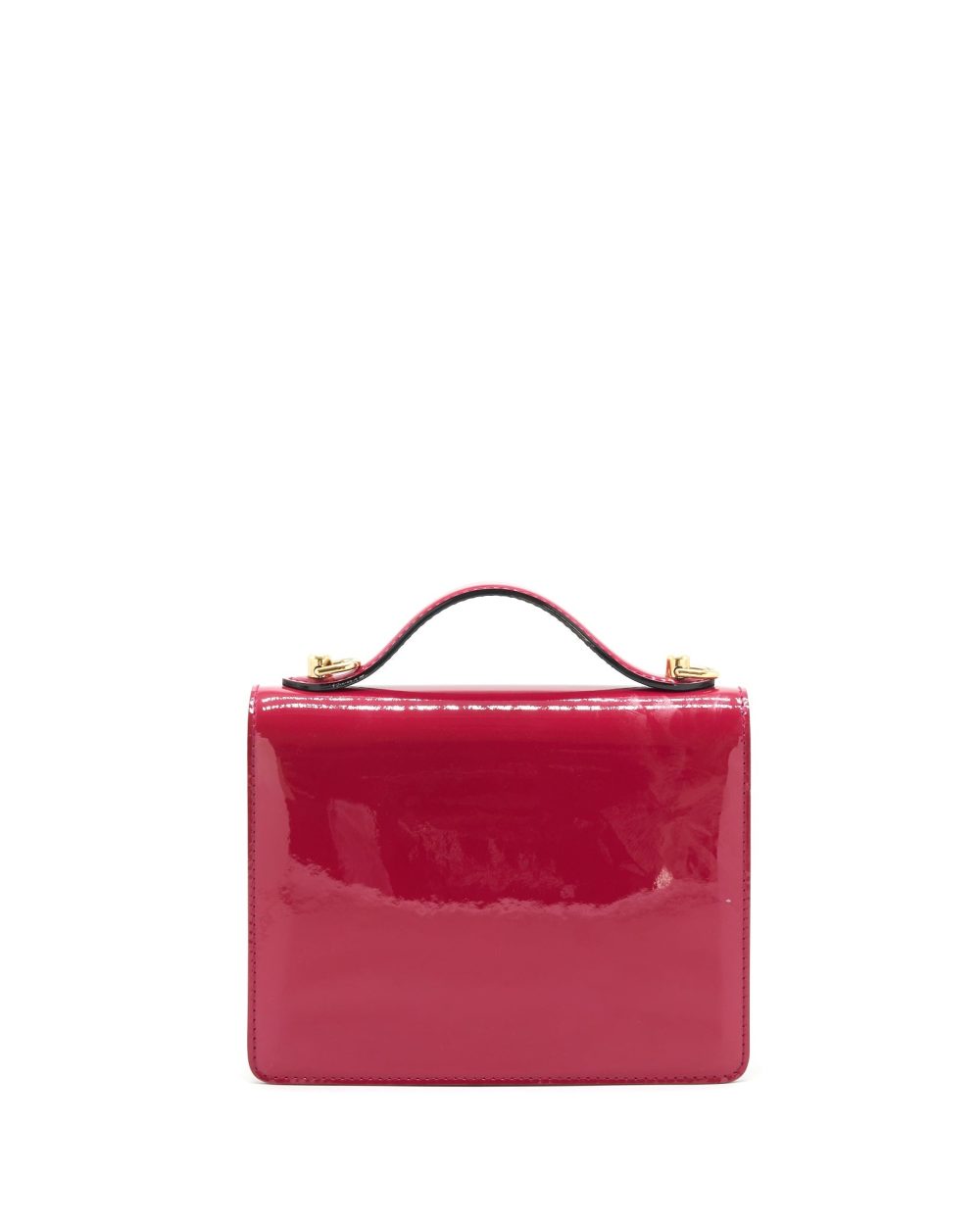 AAA Replica Louis Vuitton LV MESSENGER BAG CROSSBODY PATENT RASPBERRY RED GHW