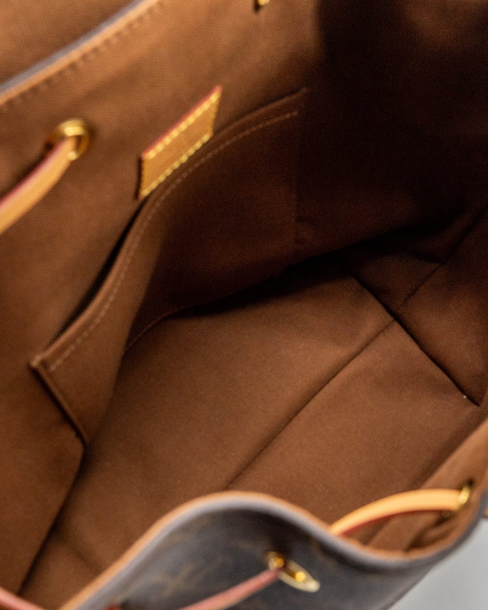 AAA Replica Louis Vuitton LV MONTSOURIS PM BACKPACK MONOGRAM CANVAS / LEATHER GHW (NEW VERSION)