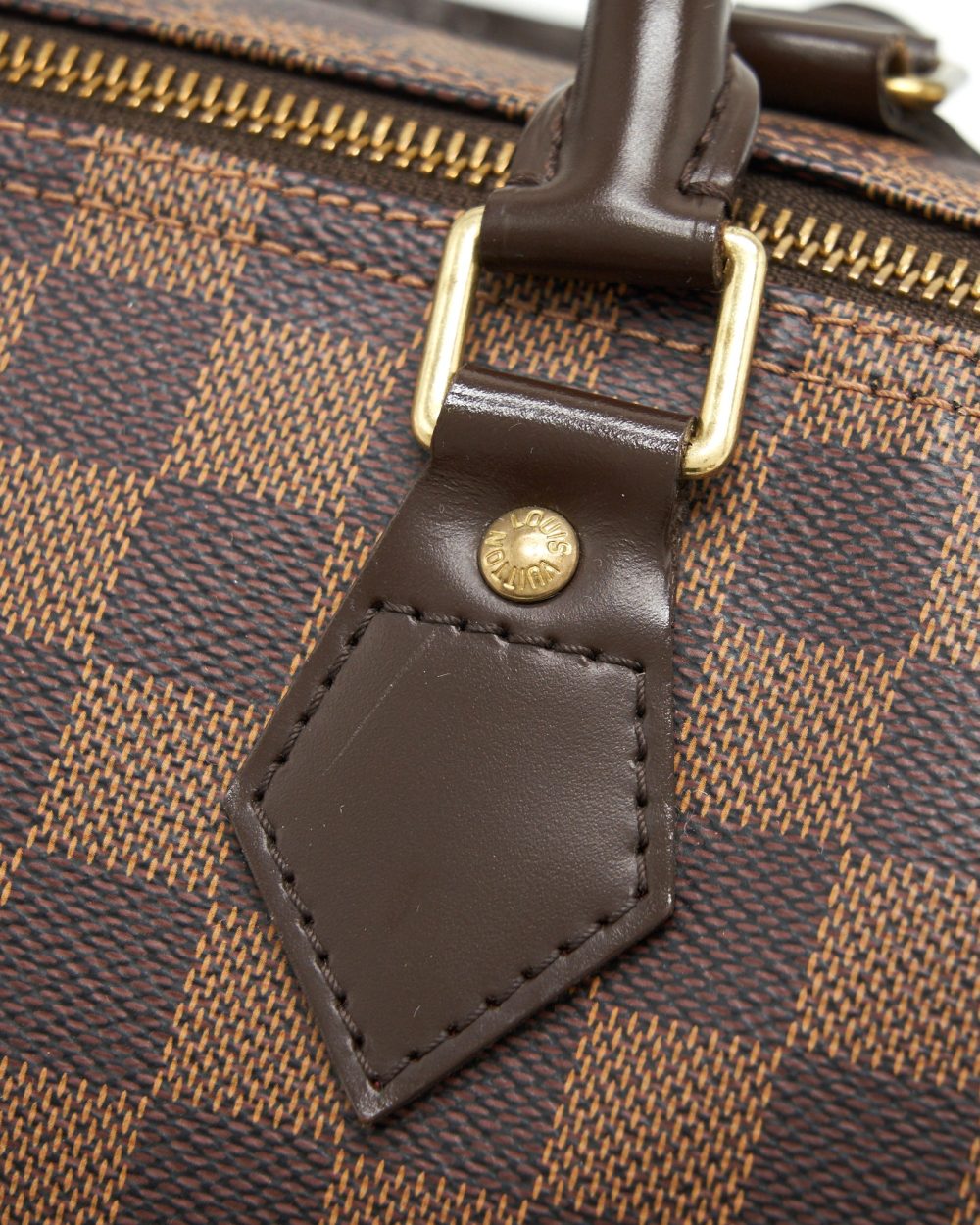 AAA Replica Louis Vuitton LV SPEEDY 30 DAMIER EBENE CANVAS
