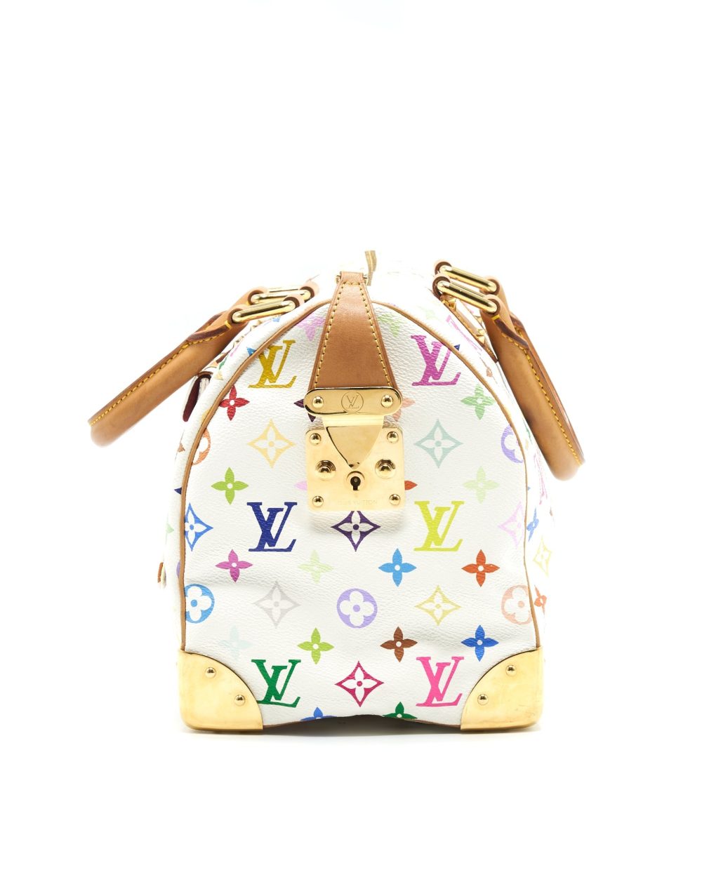 AAA Replica Louis Vuitton LV MONOGRAM MULTICOLOR SPEEDY 30 TOTE