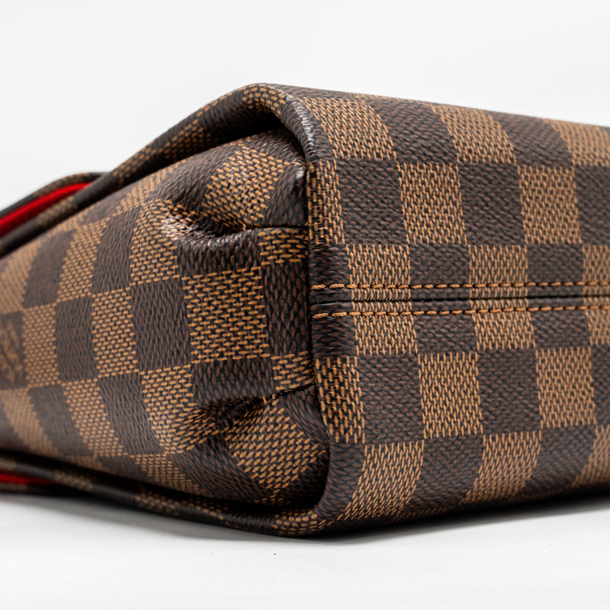 AAA Replica Louis Vuitton LV CROISETTE DAMIER EBENE GHW