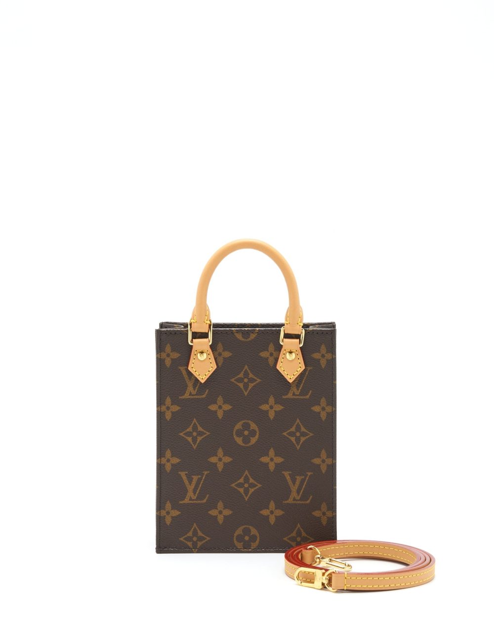 AAA Replica Louis Vuitton LV PETIT SAC PLAT MONOGRAM CANVAS YEAR 2020