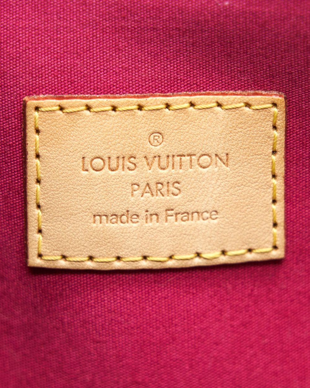 AAA Replica Louis Vuitton LV ALMA PM PATENT LEATHER INDIAN ROSE