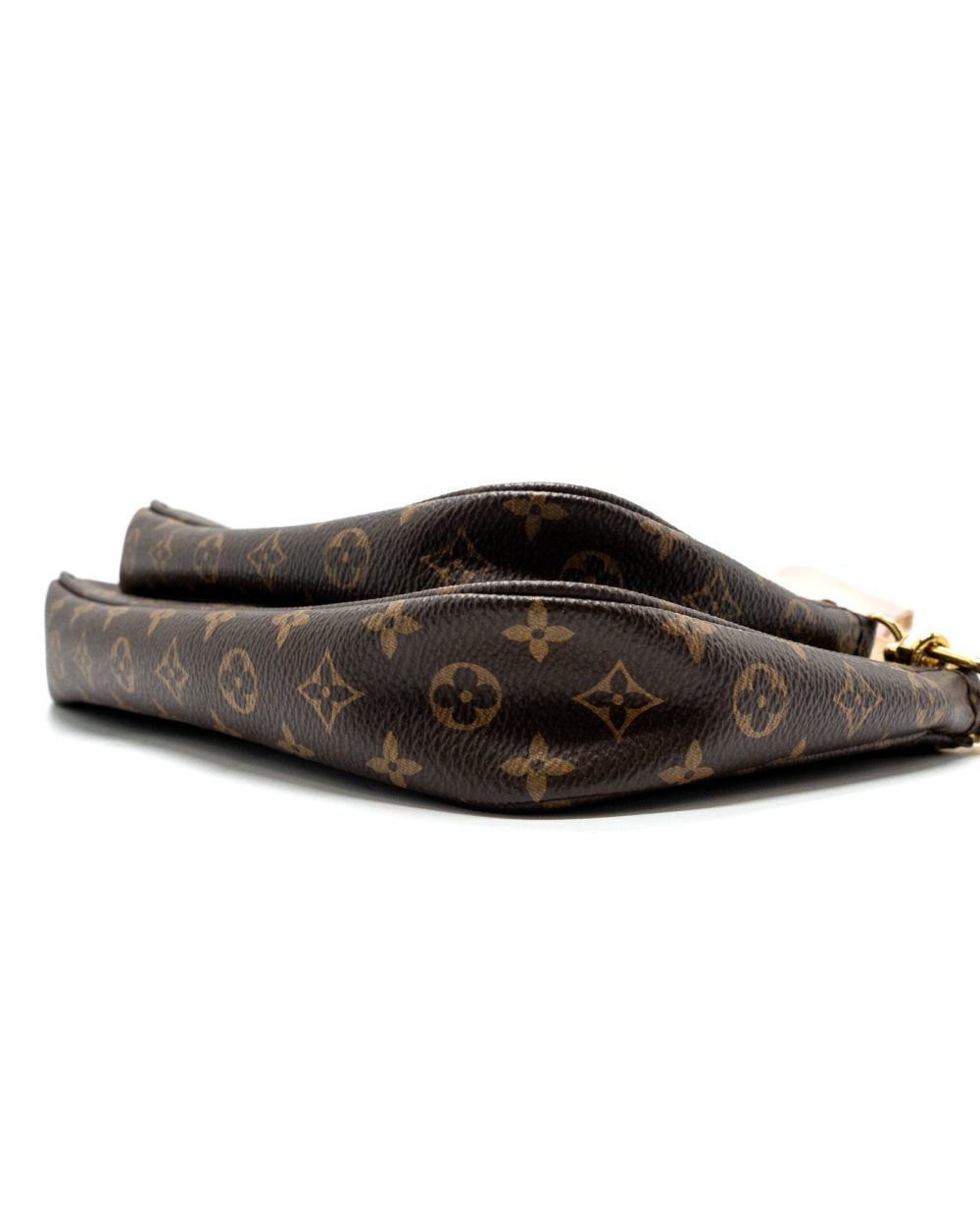 AAA Replica Louis Vuitton LV MULTI POCHETTE ROSE CLAIR STRAP MONOGRAM CANVAS GHW