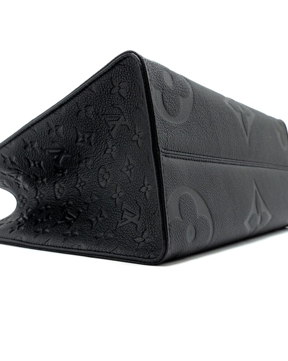 AAA Replica Louis Vuitton LV ONTHEGO MM MONOGRAM EMPRENITE BLACK GHW (NEW VERSION)
