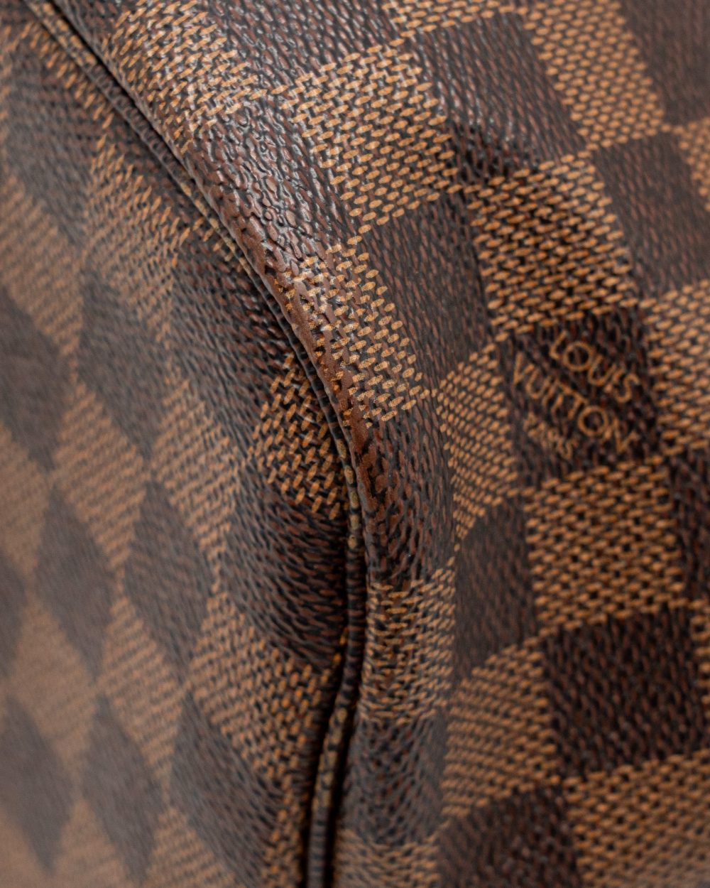 AAA Replica Louis Vuitton LV NEVERFULL MM DAMIER EBENE CANVAS GHW