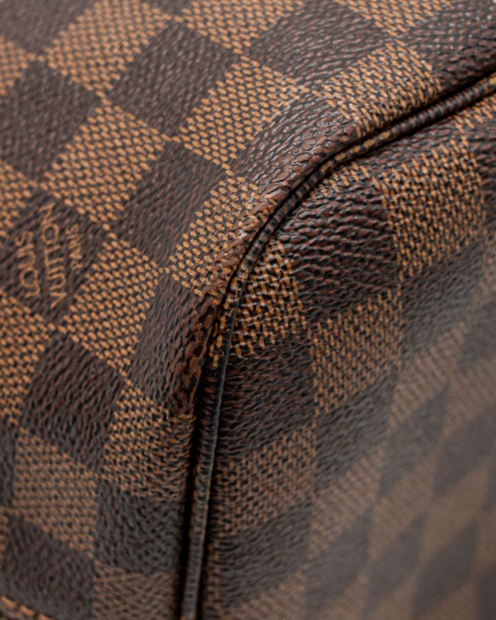 AAA Replica Louis Vuitton LV NEVERFULL MM DAMIER EBENE CANVAS GHW