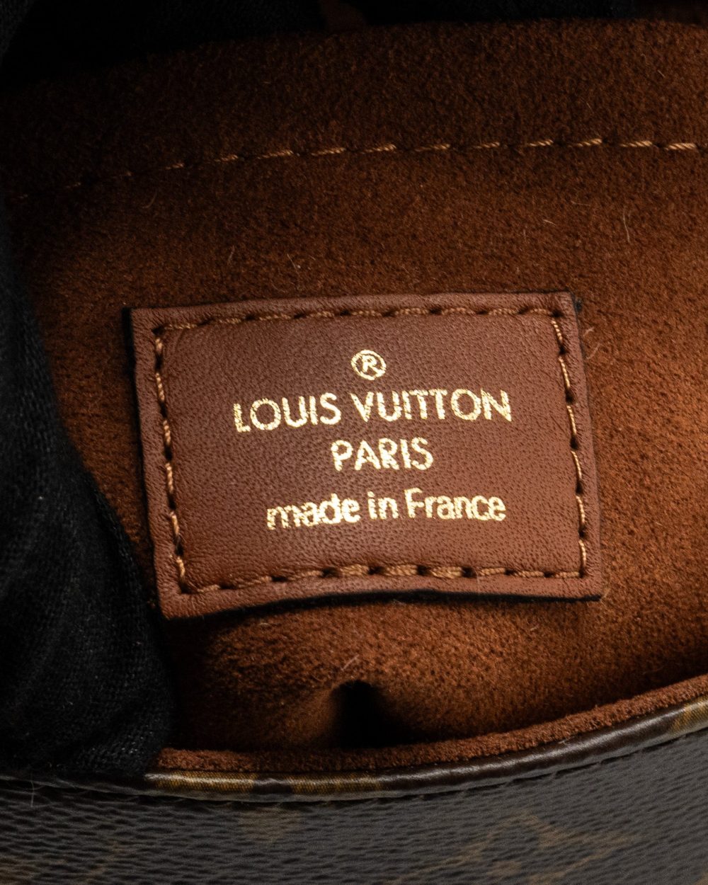 AAA Replica Louis Vuitton LV LOCK BB MONOGRAM CANVAS BROWN GHW