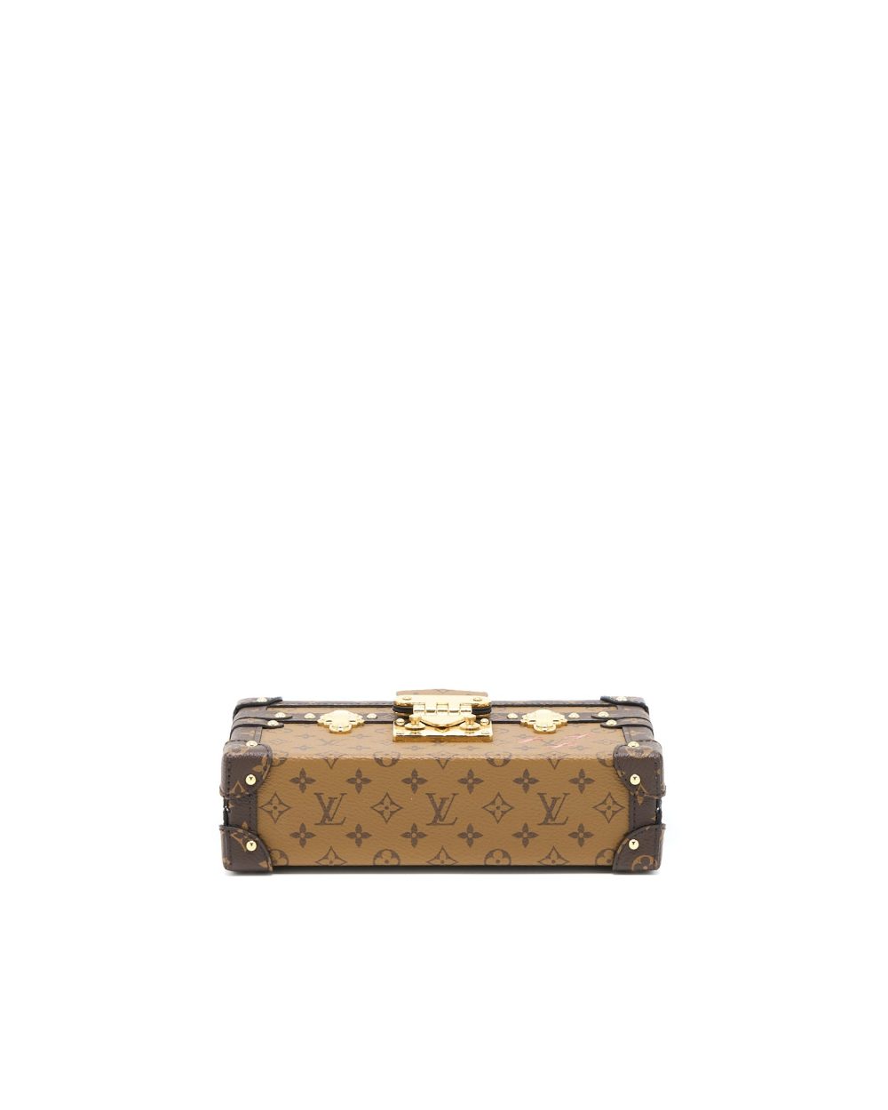 AAA Replica Louis Vuitton LV PETITE MALLE MONAGRAM REVERSE CANVAS GHW