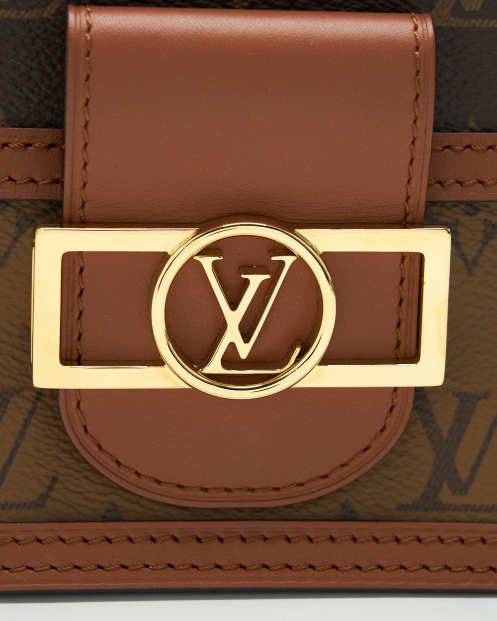 AAA Replica Louis Vuitton LV MINI DAUPHINE BAG IN MONOGRAM CANVAS