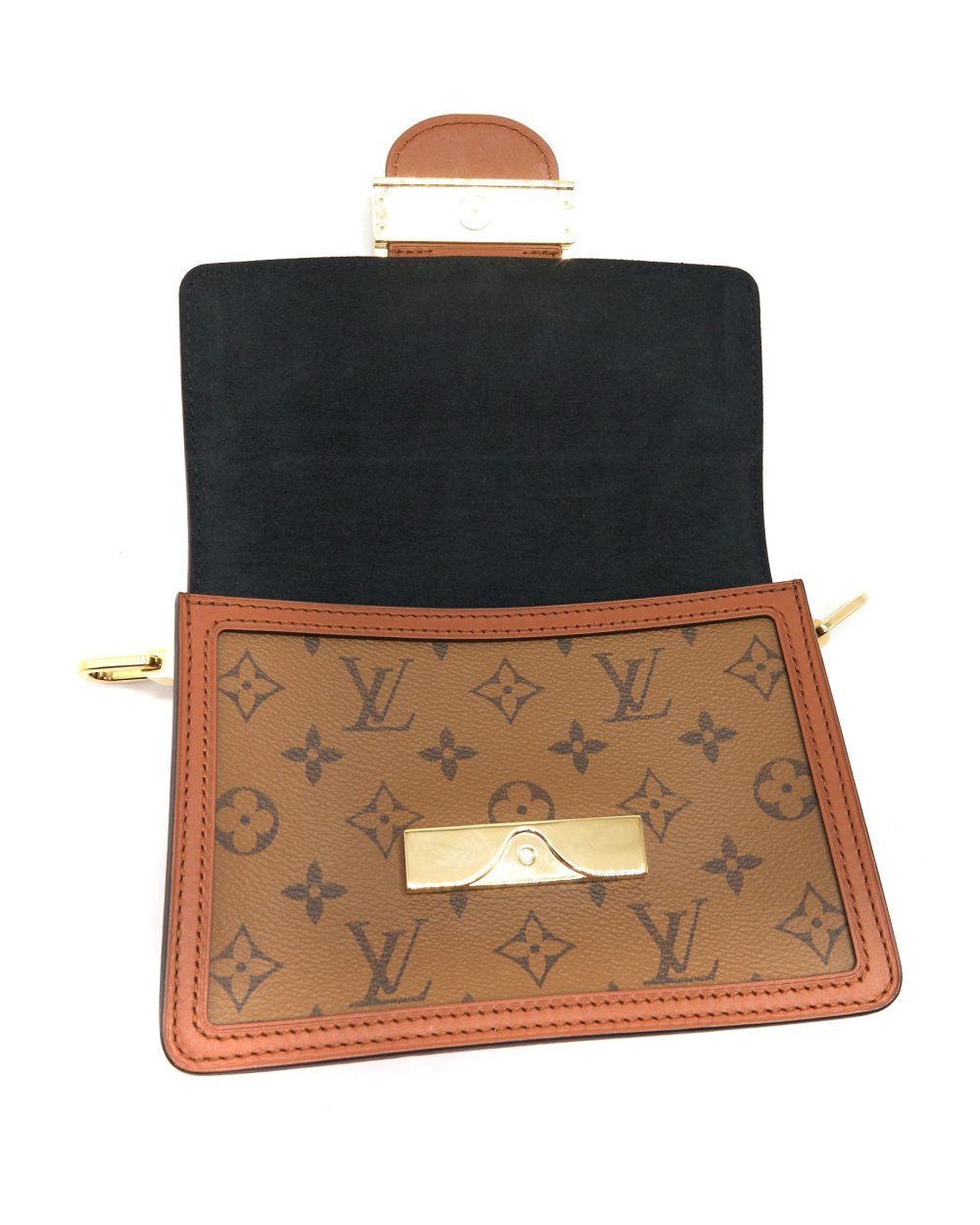 AAA Replica Louis Vuitton LV MINI DAUPHINE BAG IN MONOGRAM CANVAS