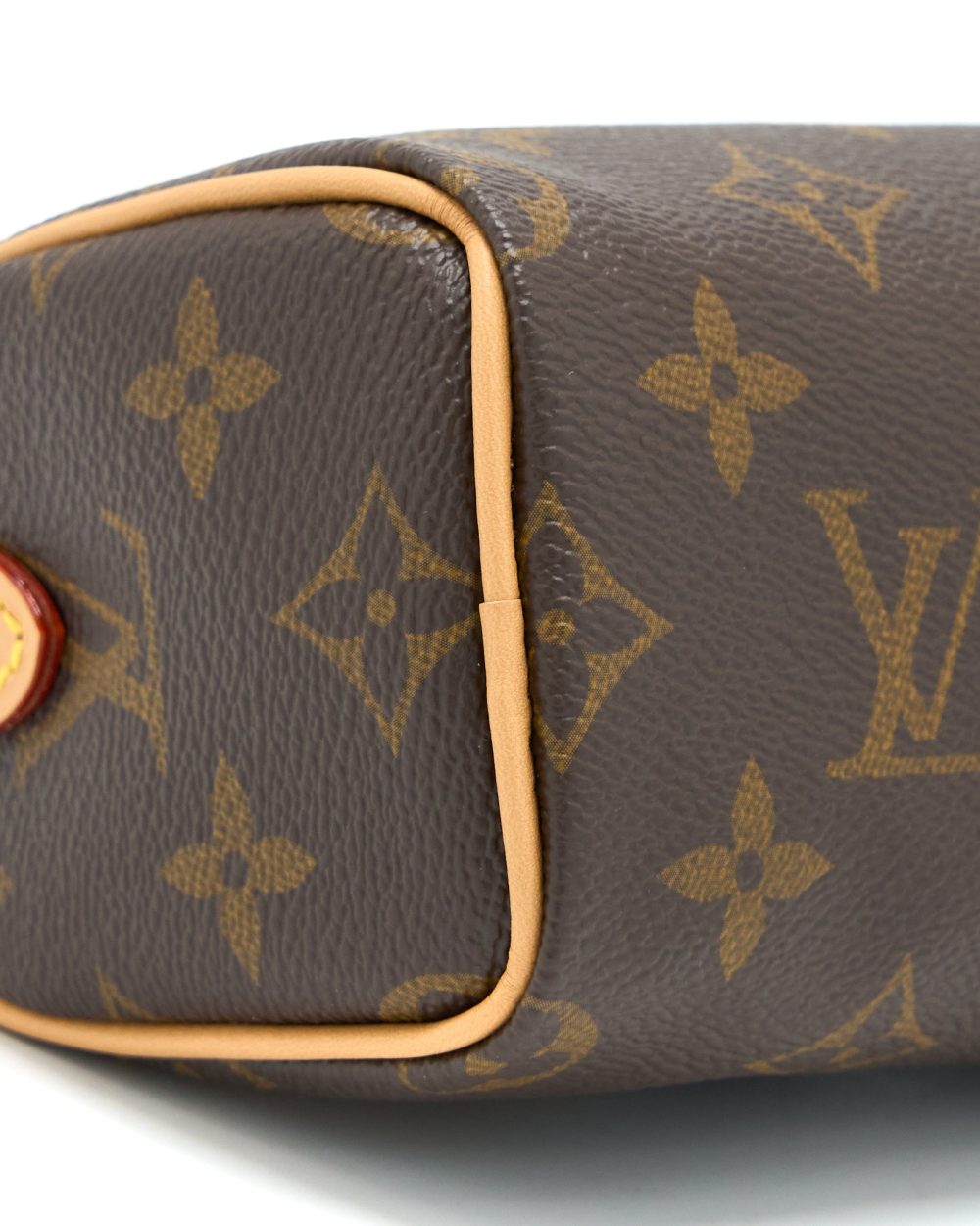 AAA Replica Louis Vuitton LV NEW VERSION NANO SPEEDY MONOGRAM CANVAS GHW