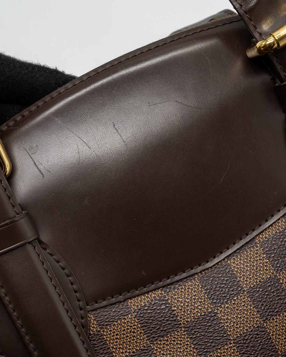 AAA Replica Louis Vuitton LV TOTE BAG DAMIER EBENE GHW