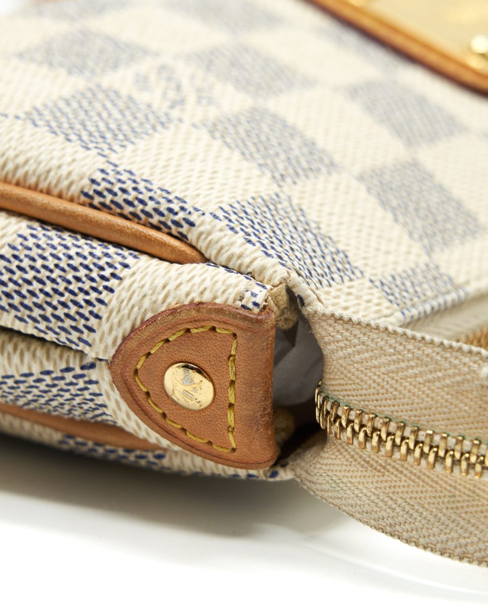 AAA Replica Louis Vuitton LV EVA CROSSBODY BAG IN DAMIER AZUR