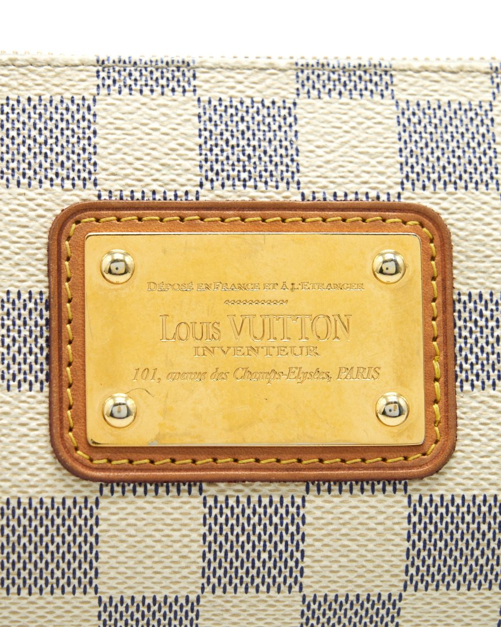 AAA Replica Louis Vuitton LV EVA CROSSBODY BAG IN DAMIER AZUR