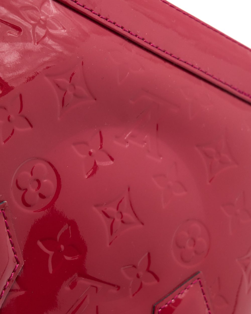 AAA Replica Louis Vuitton LV ALMA BB VERNIS ROSE INDIAN GHW