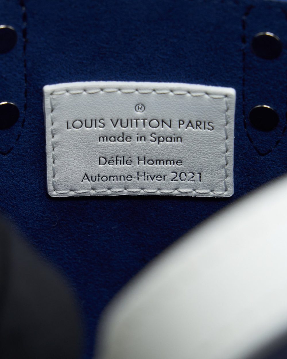 AAA Replica Louis Vuitton LV SAC PLAT XS BLUE SHW