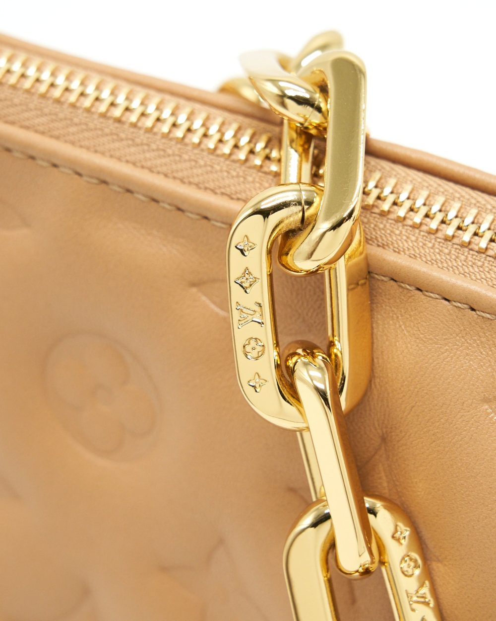 AAA Replica Louis Vuitton LV COUSSIN PM CAMEL