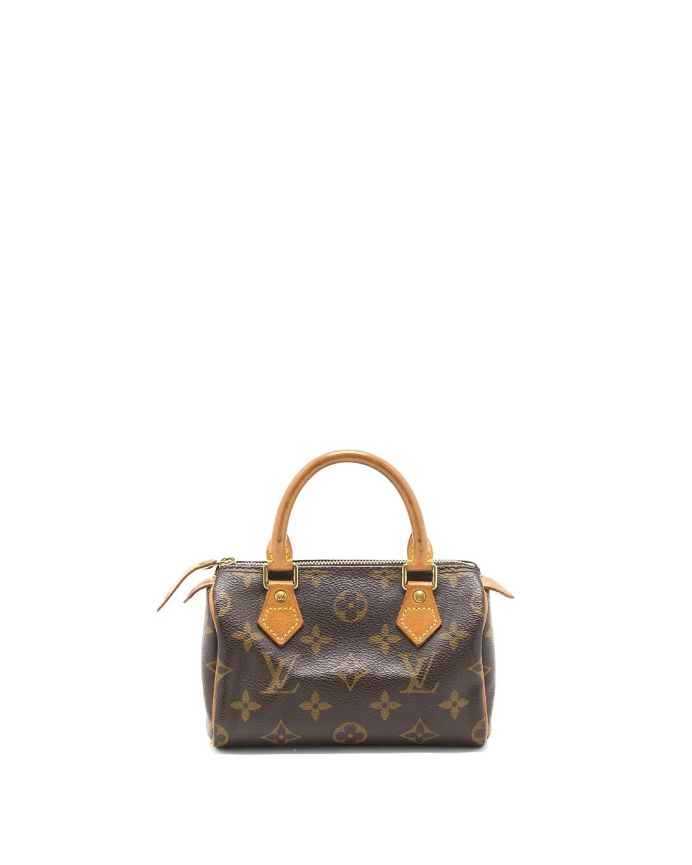 AAA Replica Louis Vuitton LV VINTAGE NANO SPEEDY MONOGRAM CANVAS GHW