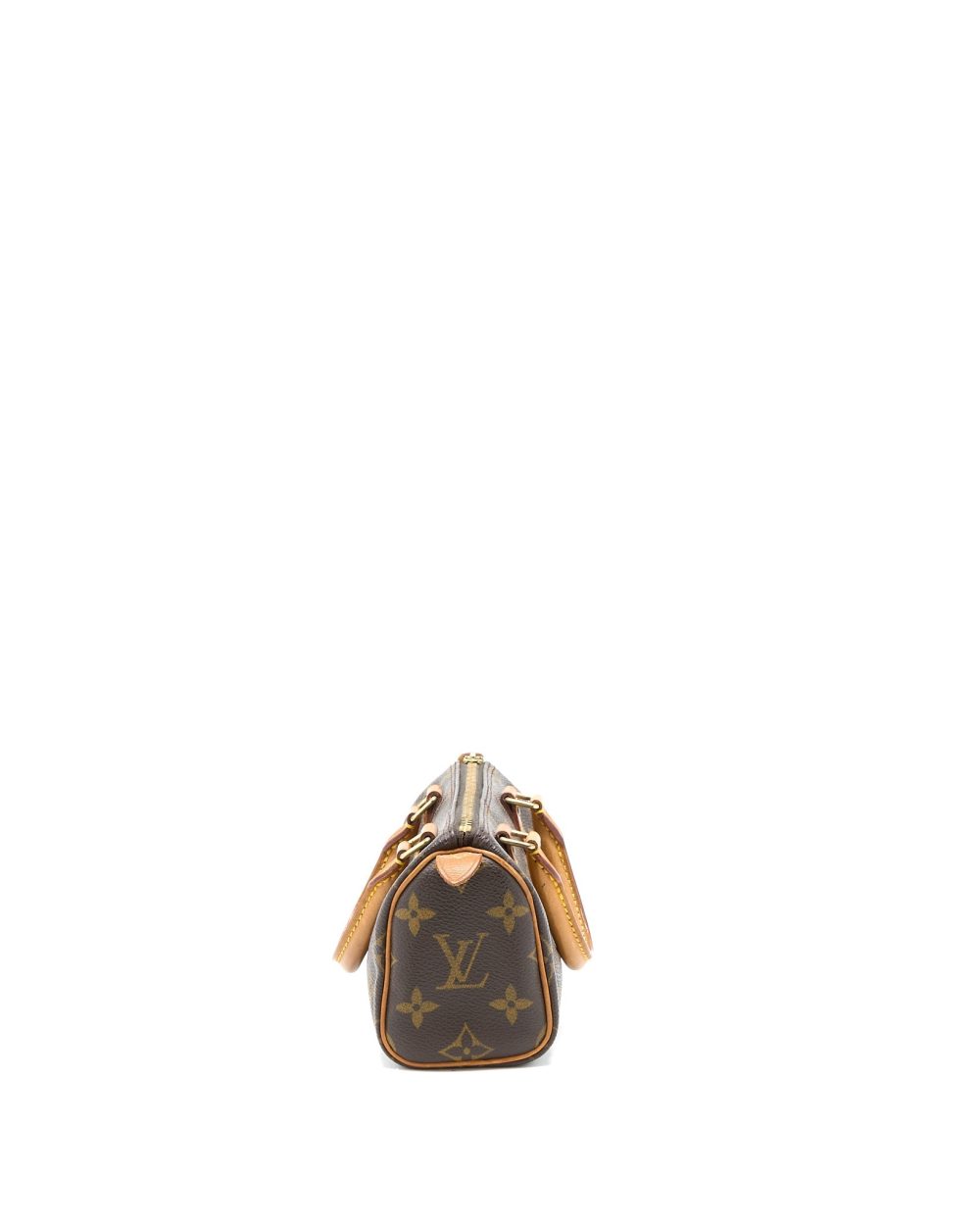 AAA Replica Louis Vuitton LV VINTAGE NANO SPEEDY MONOGRAM CANVAS GHW