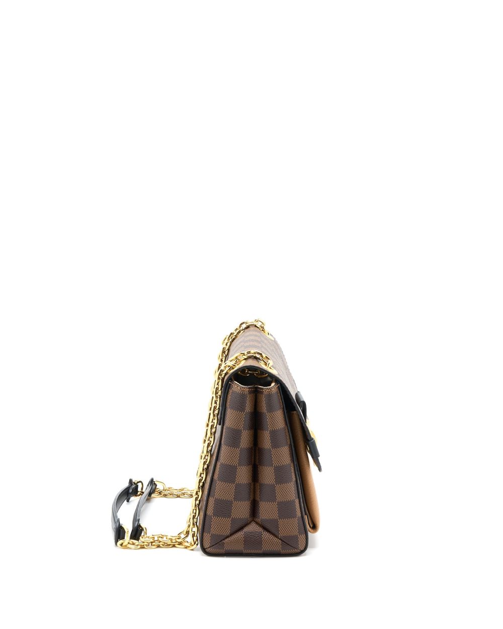 AAA Replica Louis Vuitton LV VAVIN PM DAMIER EBENE CANVAS BEIGE GHW