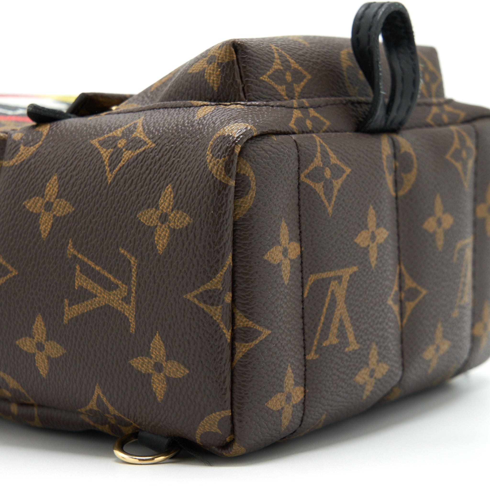 AAA Replica Louis Vuitton LV MINI PALM BACKPACK SPRING LIMITED EDITION MONOGRAM CANVAS GHW