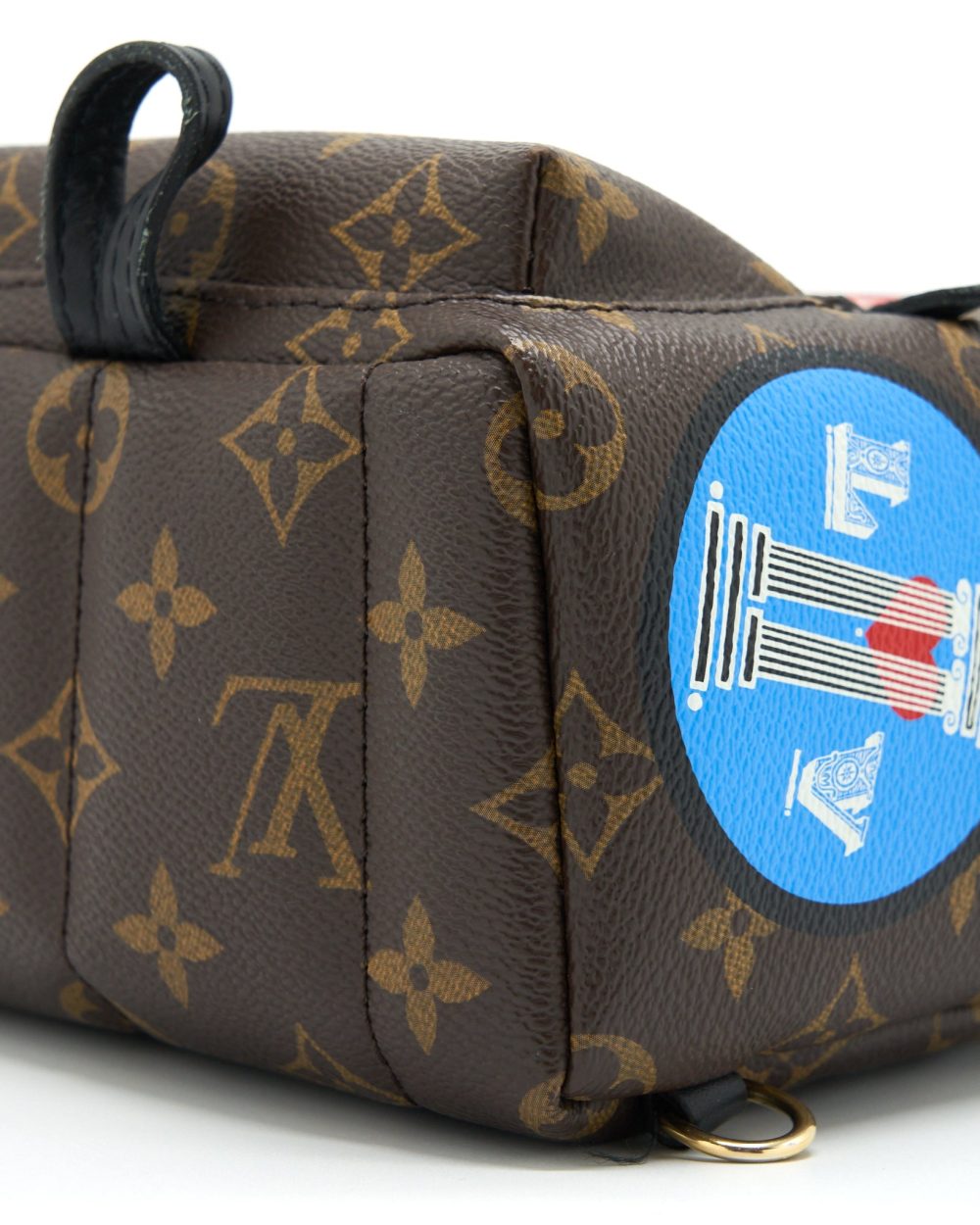 AAA Replica Louis Vuitton LV MINI PALM BACKPACK SPRING LIMITED EDITION MONOGRAM CANVAS GHW