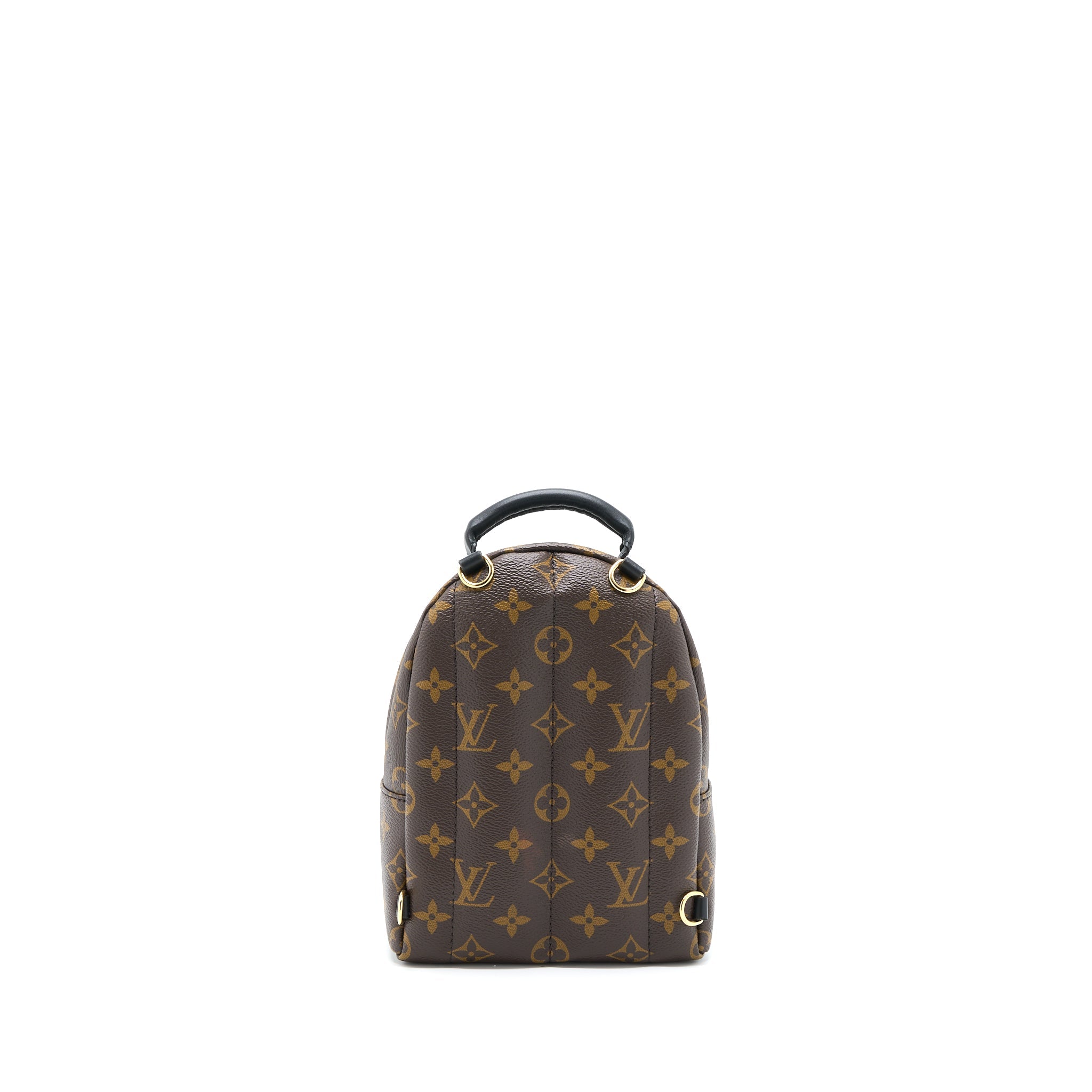 AAA Replica Louis Vuitton LV PALM SPRING MINI BACKPACK MONOGRAM CANVAS GHW (NEW VERSION)