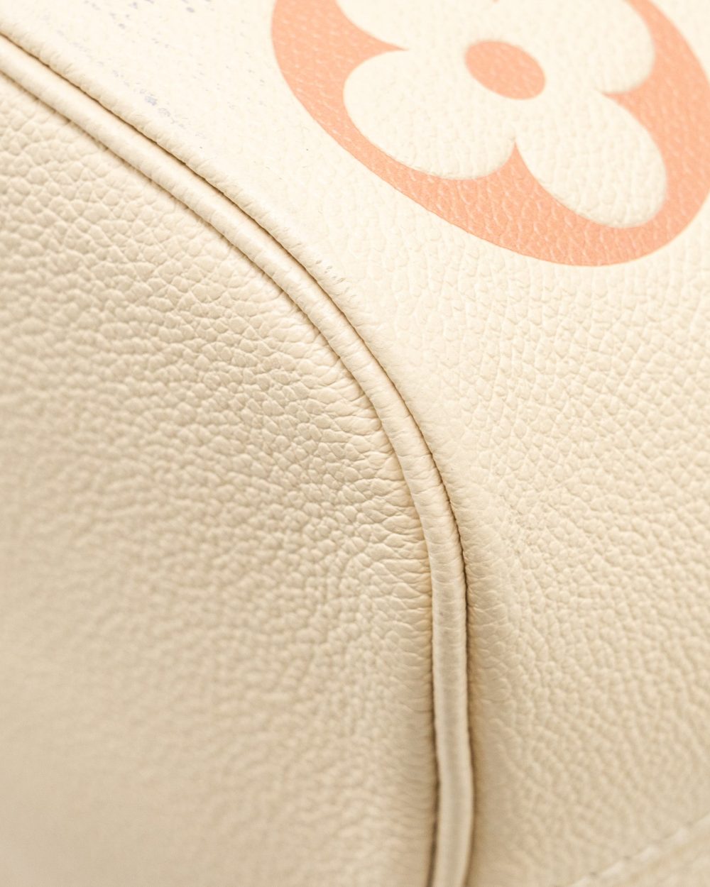 AAA Replica Louis Vuitton LV NEVERFULL MM MONOGRAM EMPREINTE CRÈME/ROSE TRIANON GHW