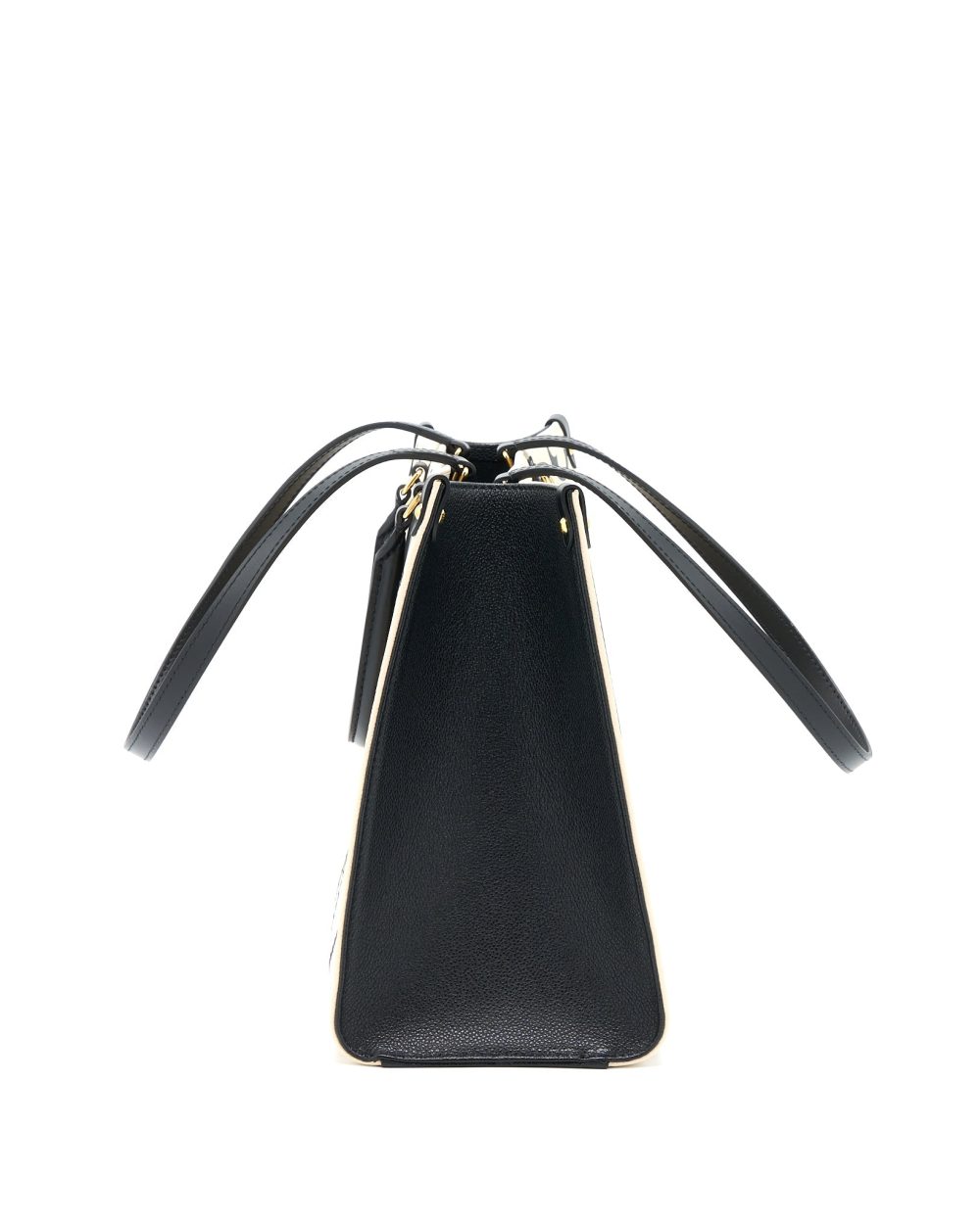 AAA Replica Louis Vuitton LV ONTHEGO MM EMPREINTE CREAM/ BLACK GHW (NEW VERSION)