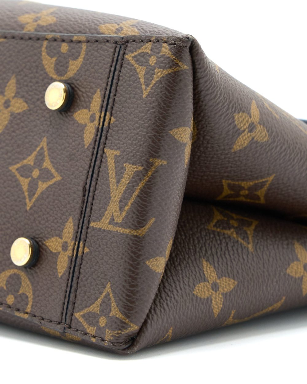 AAA Replica Louis Vuitton LV ONE HANDLE FLAP BAG MM MONOGRAM CANVAS/BLACK GHW