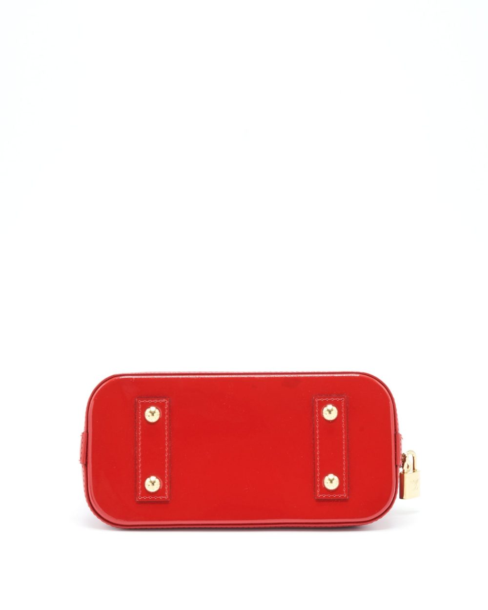 AAA Replica Louis Vuitton LV ALMA BB PATENT RED WITH GHW