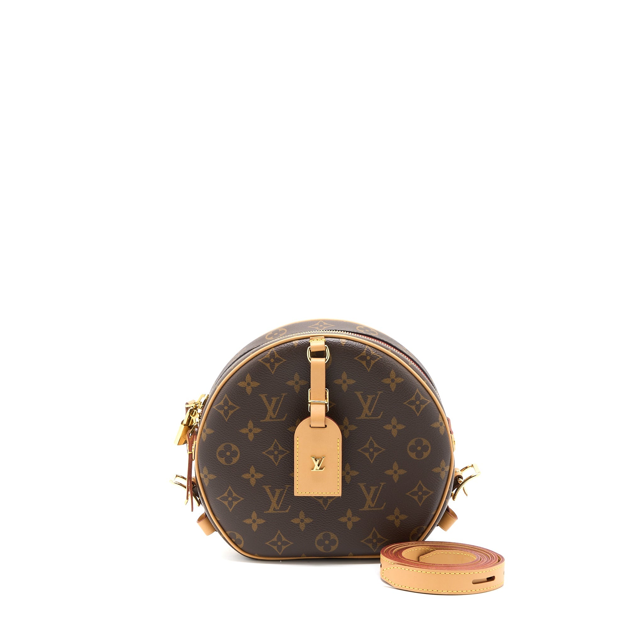 AAA Replica Louis Vuitton LV BOITE CHAPEAU SOUPLE MM MONOGRAM CANVAS GHW