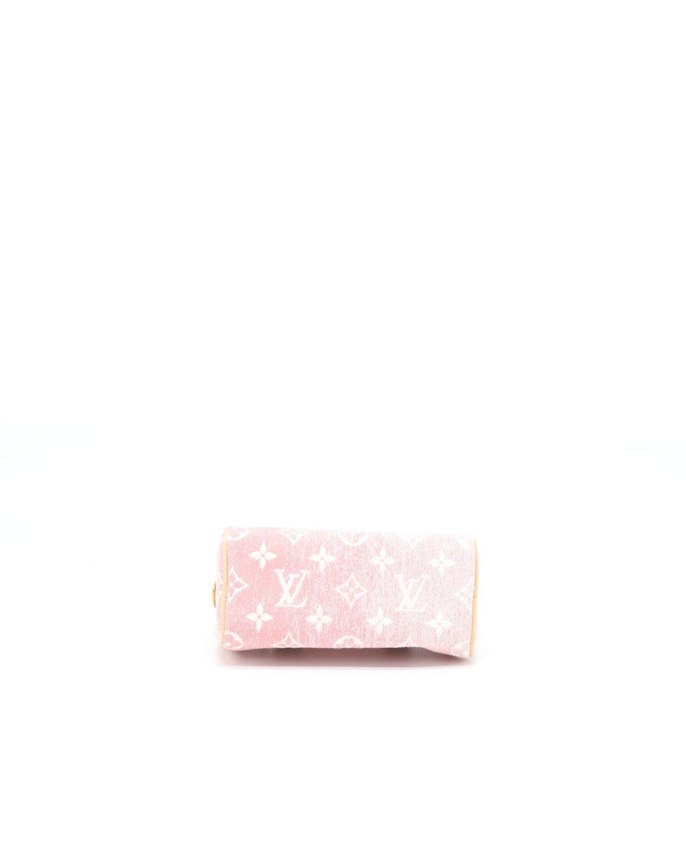 AAA Replica Louis Vuitton LV NANO SPEEDY MONOGRAM JACQUARD DENIM PINK GHW (NEW VERSION)