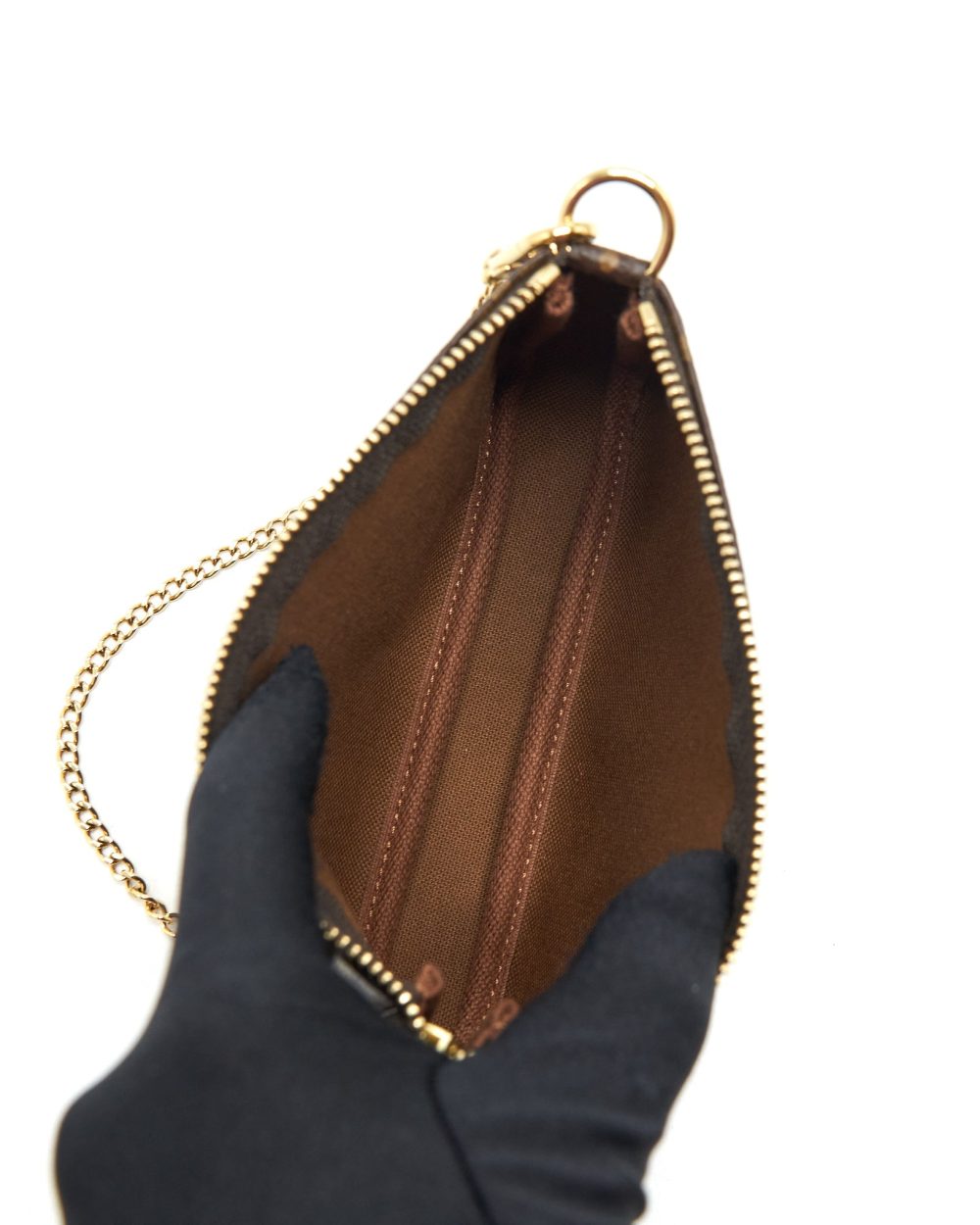 AAA Replica Louis Vuitton LV MINI POCHETTE ACCESSORIES YEAR 2020 MONOGRAM CANVAS