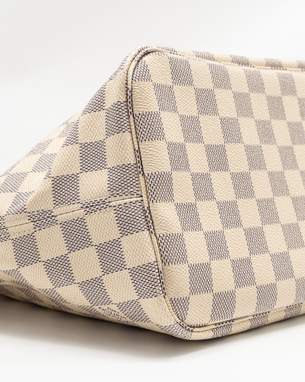 AAA Replica Louis Vuitton LV NEVERFULL MM DAMIER AZUR GHW