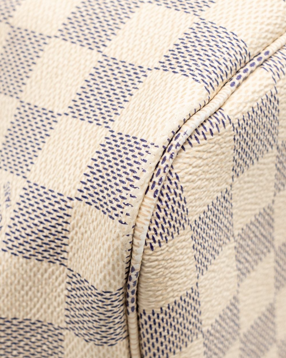 AAA Replica Louis Vuitton LV NEVERFULL MM DAMIER AZUR GHW