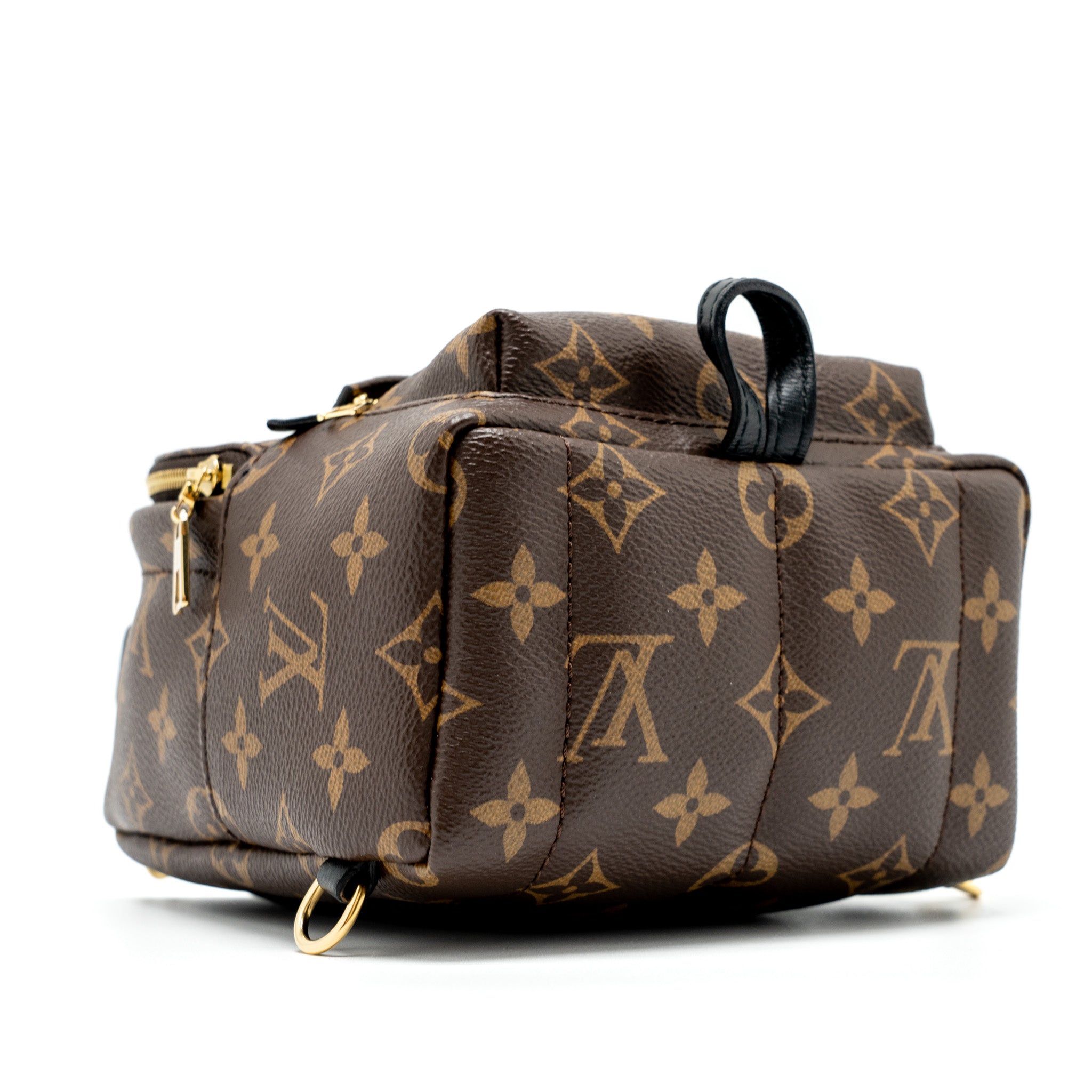 AAA Replica Louis Vuitton LV MINI PALM SPRING BACKPACK MONOGRAM CANVAS GHW (NEW VERSION)