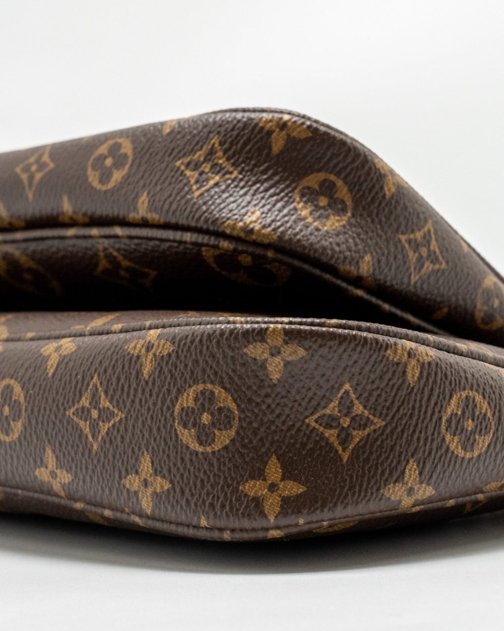 AAA Replica Louis Vuitton LV MULTI POCHETTE ACCESSORIES MONOGRAM CANVAS PINK STRAP GHW 
