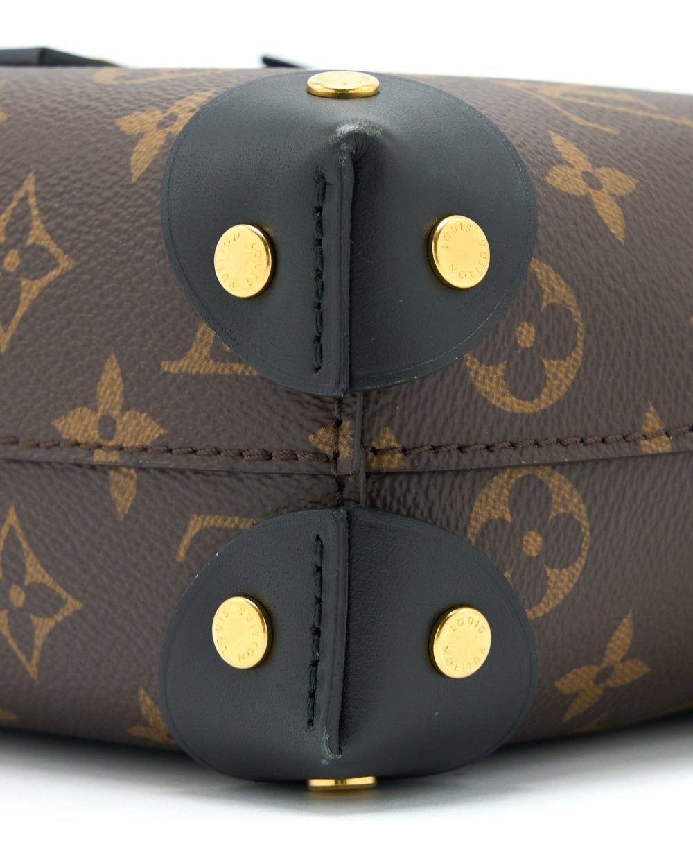 AAA Replica Louis Vuitton LV PETITE MALLE SOUPLE BAG MONOGRAM CANVAS/BLACK GHW