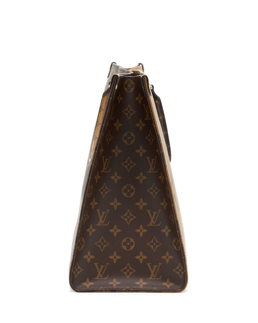 AAA Replica Louis Vuitton LV ON THE GO GM MONOGRAM REVERSE CANVAS GHW