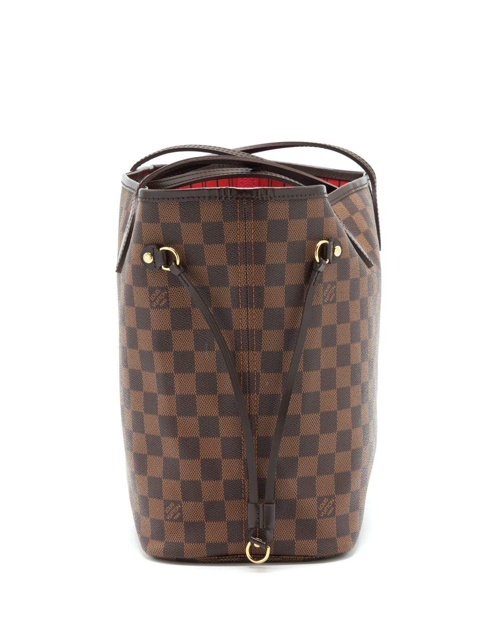 AAA Replica Louis Vuitton LV NEVERFULL MM DAMIER EBENE GHW
