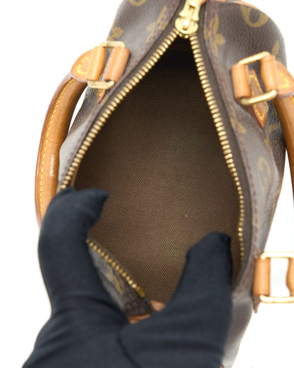 AAA Replica Louis Vuitton LV VINTAGE NANO SPEEDY MONOGRAM CANVAS GHW