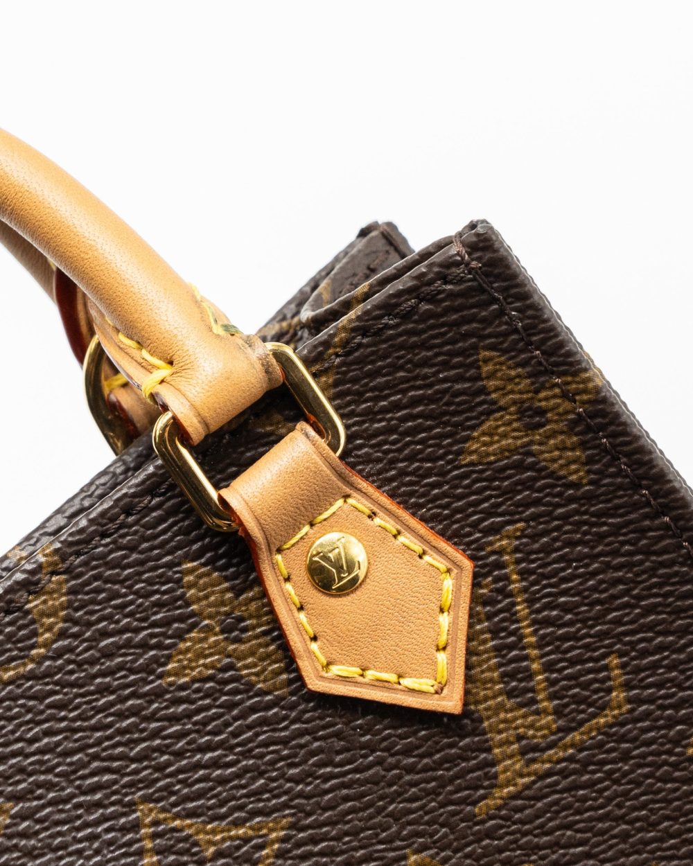AAA Replica Louis Vuitton LV PETIT SAC PLAT MONOGRAM CANVAS GHW