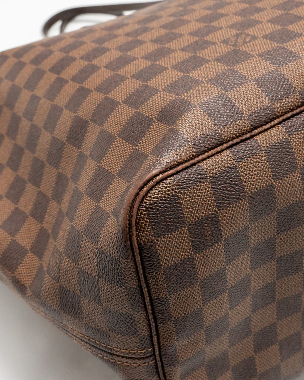 AAA Replica Louis Vuitton LV NEVERFULL GM DAMIER EBENE WITH GHW