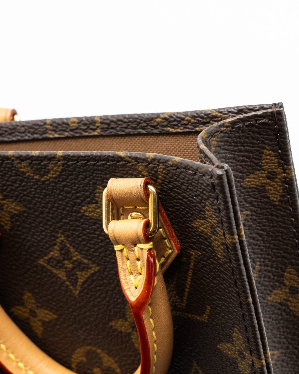 AAA Replica Louis Vuitton LV PETIT SAC PLAT MONOGRAM CANVAS GHW
