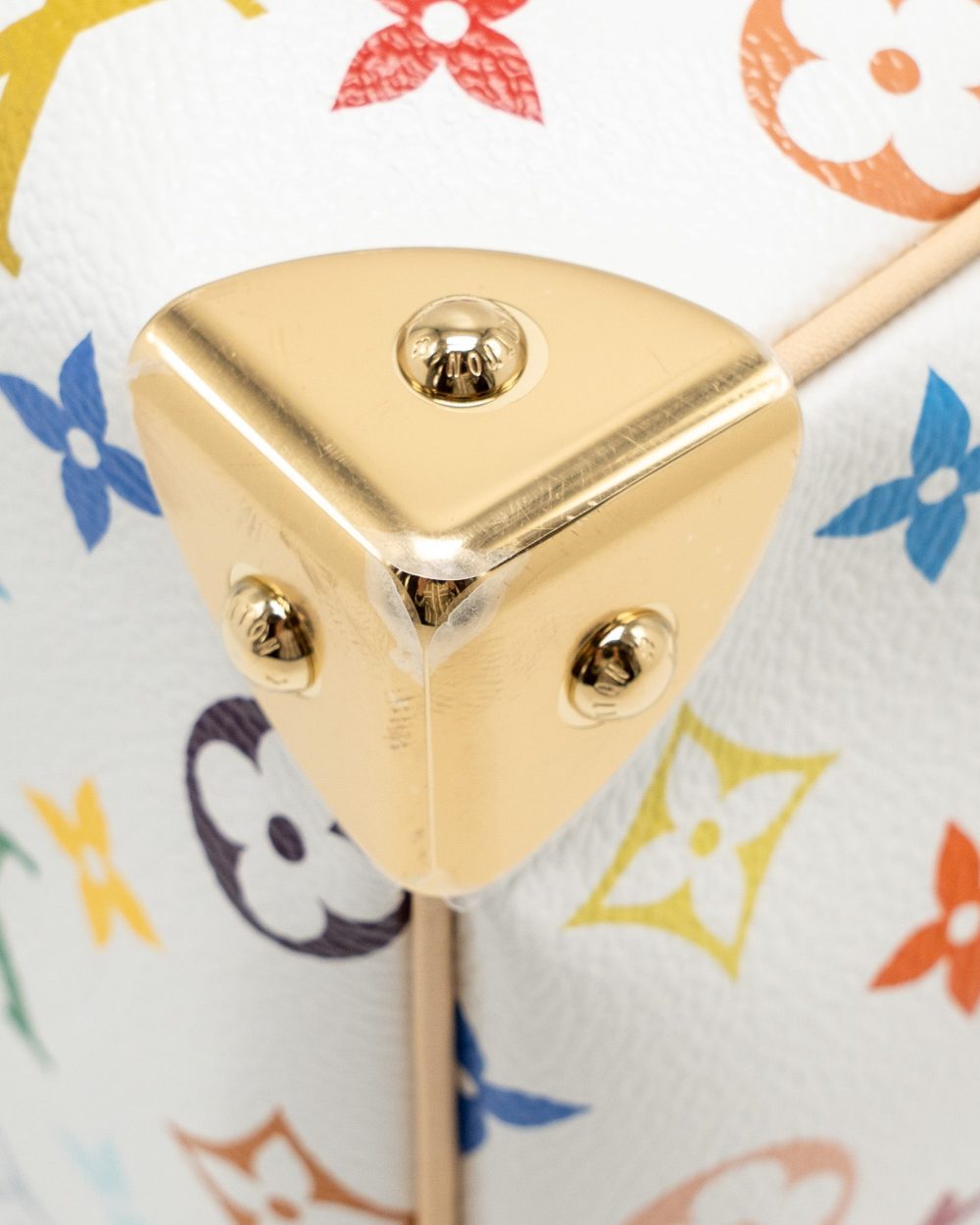 AAA Replica Louis Vuitton LV LV X TM SPEEDY BANDOULIÈRE 25 MONOGRAM CANVAS WHITE/ MULTICOLOUR GHW